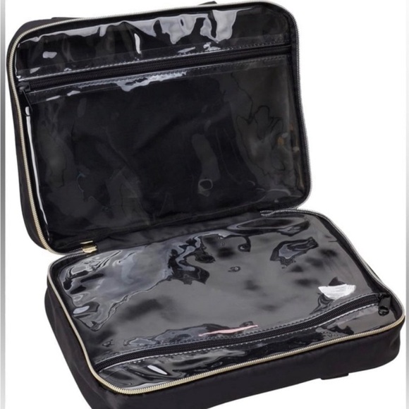 Juicy Couture Carry Case Makeup Cosmetics Pink Cheetah Bag - Picture 2 of 5